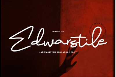 Edwarstile - Monoline Signature
