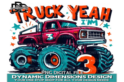 Truck Yeah I&#039;m 3 PNG