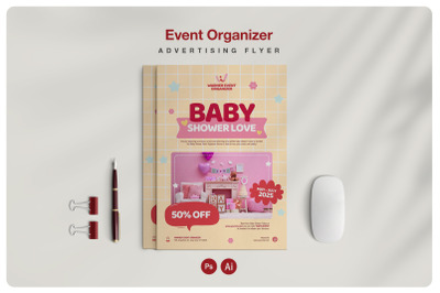 Event Organizer Ads Flyer
