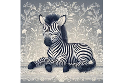 Baby zebra