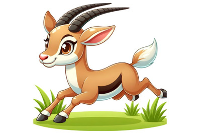 Cartoon gazelle