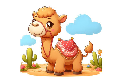 Cute camel