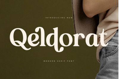 Qeldorat - Modern Serif Font