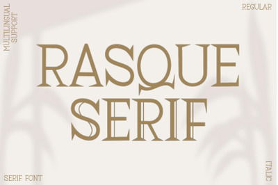 Rasque Serif