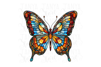 Butterfly Sublimation Design, Instant Download for Tshirt Pngs &amp; Plann