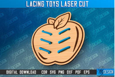 Lacing Toys Laser Cut | Toys Laser Cut Design | CNC Files