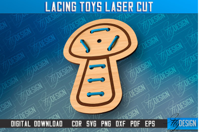 Lacing Toys Laser Cut | Toys Laser Cut Design | CNC Files