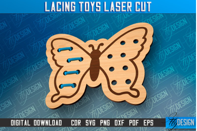 Lacing Toys Laser Cut | Toys Laser Cut Design | CNC Files