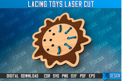 Lacing Toys Laser Cut | Toys Laser Cut Design | CNC Files