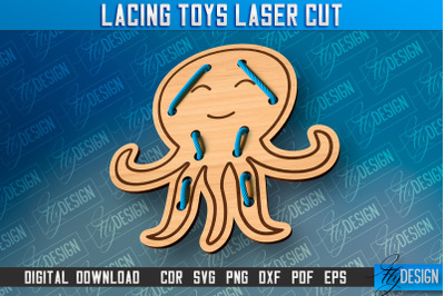 Lacing Toys Laser Cut | Toys Laser Cut Design | CNC Files