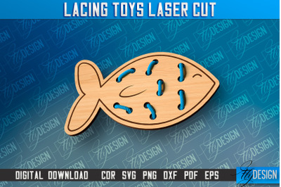 Lacing Toys Laser Cut | Toys Laser Cut Design | CNC Files