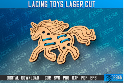 Lacing Toys Laser Cut | Toys Laser Cut Design | CNC Files