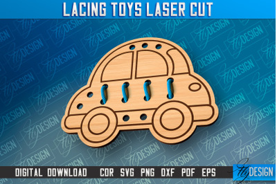 Lacing Toys Laser Cut | Toys Laser Cut Design | CNC Files