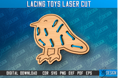 Lacing Toys Laser Cut | Toys Laser Cut Design | CNC Files