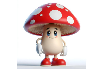 a mushroom character