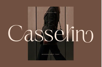 Casselin - Modern Serif Font