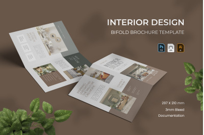 Interior Design - Bifold Brochure