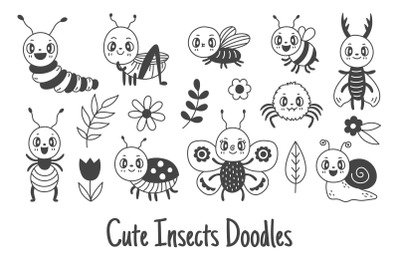 Cute Insects Doodles