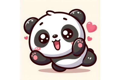 Cute panda