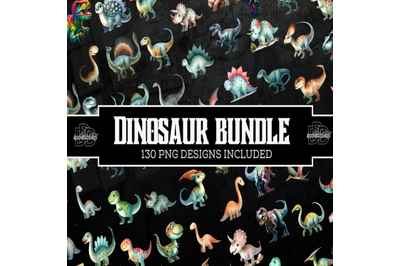 Watercolor Dinosaur Clipart, dinosaur clipart, nursery clipart, png, d