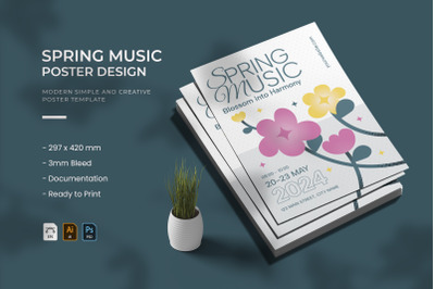 Spring Music Fest - Poster Template
