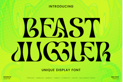 Beast Juggler - Unique Font
