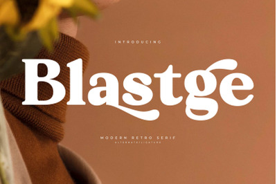 Blastge - Modern Retro Serif