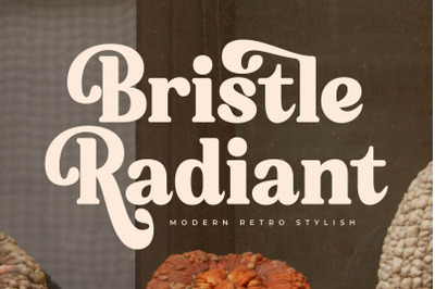 Bristle Radiant - Modern Retro Stylish
