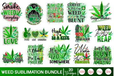 Weed Sublimation Bundle