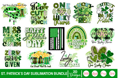St. Patrick&#039;s Day Sublimation Bundle