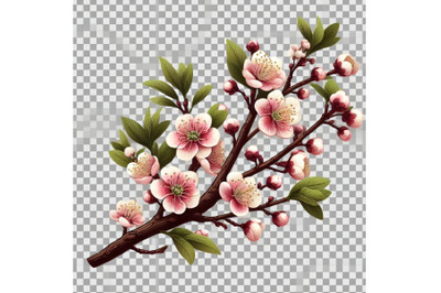 Plum Blossom Clipart