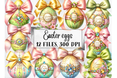Easter clipart, Easter day, Easter eggs clipart