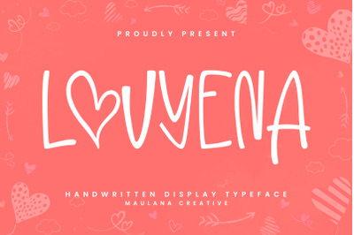 Lovyena Love Display Font