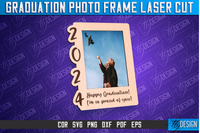 Graduation Photo Frame Laser Cut | Photo Frame Design | CNC File