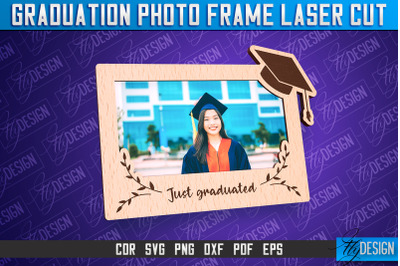 Graduation Photo Frame Laser Cut | Photo Frame Design | CNC File