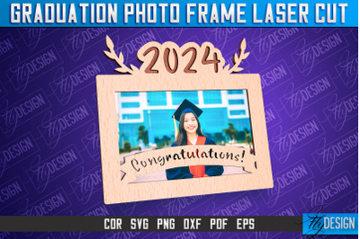 Graduation Photo Frame Laser Cut | Photo Frame Design | CNC File