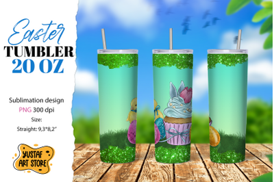 Easter tumbler sublimation. Cute easter chiks tumbler wrap