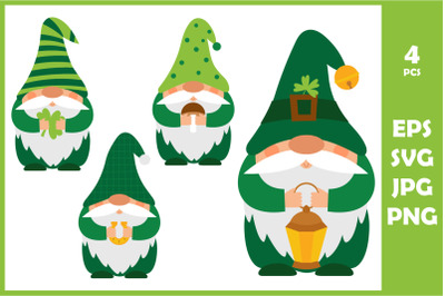 4 paunchy forest gnomes