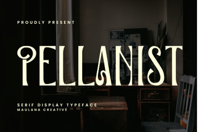 Pellanist Serif Display Font
