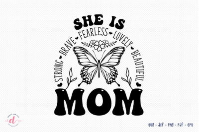 Mother&#039;s Day SVG Design | Mom Quote