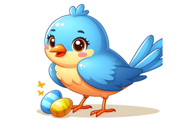 cute bird cartoon