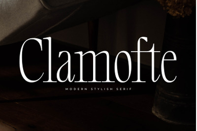 Clamofte - Modern Stylish Serif