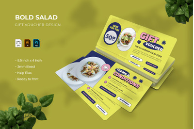 Bold Salad - Gift Voucher