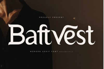 Baftvest Modern Serif Font