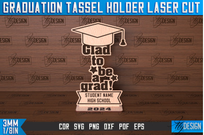 Graduation Tassel Holder Laser Cut | Graduation 2024 Award Design | CN