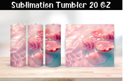 Shells Tumbler Wrap 20 oz