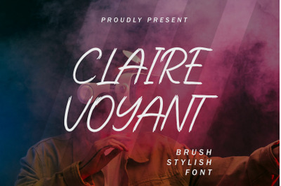 Clairevoyant Brush Stylish Font