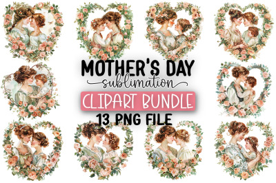Mother&#039;s Day Clipart Bundle