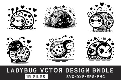 Ladybug Path SVG  Bundle