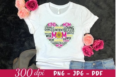 Mom PNG | Mothers Day Sublimation